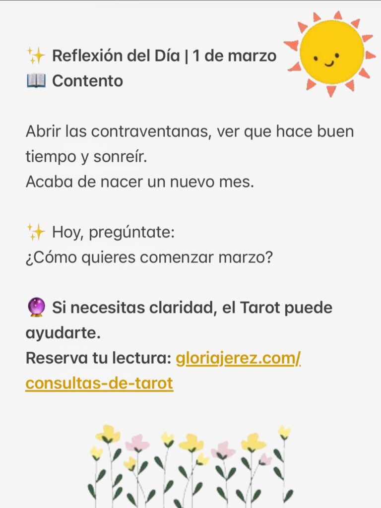"Inicio de marzo con alegría: una ventana abierta al buen tiempo y nuevas oportunidades."