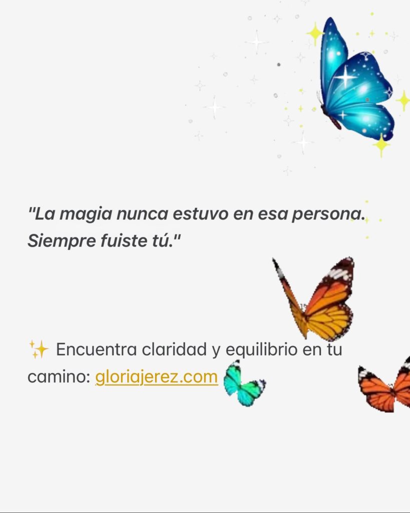 "Cuando dejamos de idealizar a alguien, encontramos claridad y crecimiento"