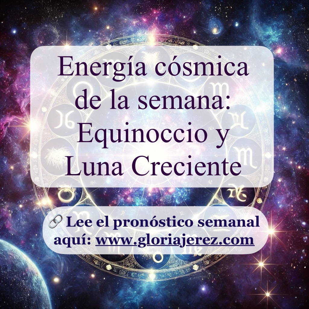 Ilustración de los signos zodiacales con energía cósmica para el pronóstico astrológico de la semana del 17 al 23 de marzo de 2025.